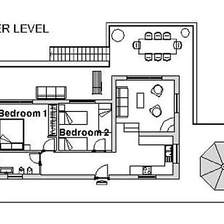Sleeps 8 Pool Air Con Wifi
